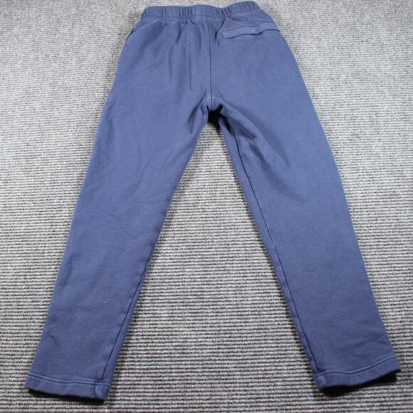 Nike Sweatpants Womens XS Blue Fleece Open Hem Elastic Waist - Picture 5 of 8